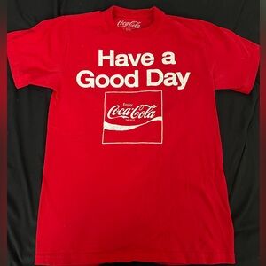 Coca Cola red small tshirt